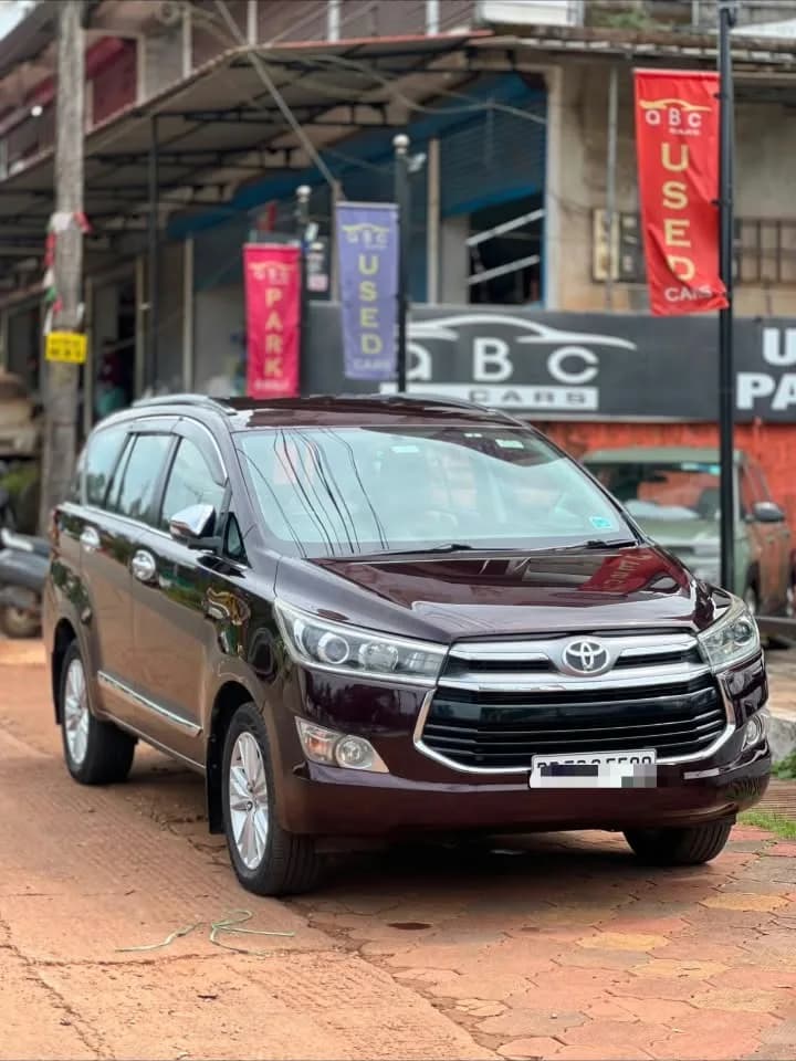2017 Toyota Innova Crysta 2.8 Z AT in brown for sale in Uliyil, Kannur
