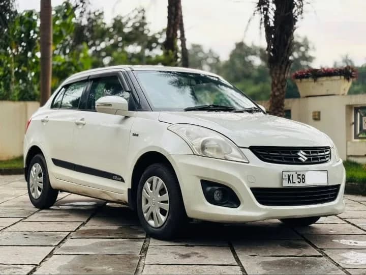 2012 Maruti Suzuki Dzire VDI in white for sale in Uliyil, Kannur