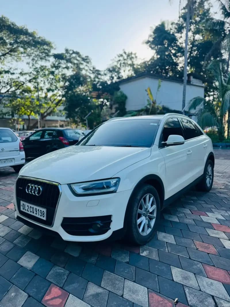 2013 Audi Q3 in white for sale in Iritty, Kannur