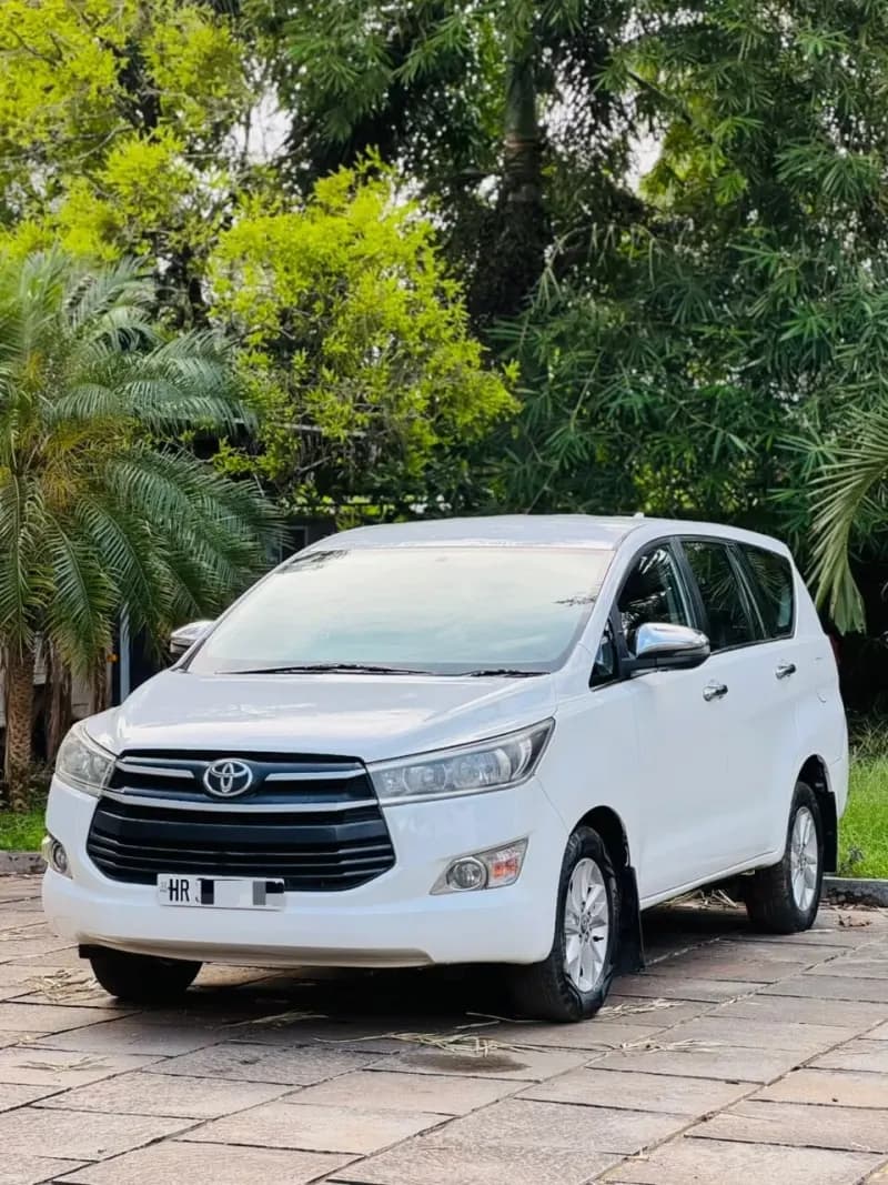 2019 Toyota Innova Crysta GX+ in white for sale in Iritty, Kannur