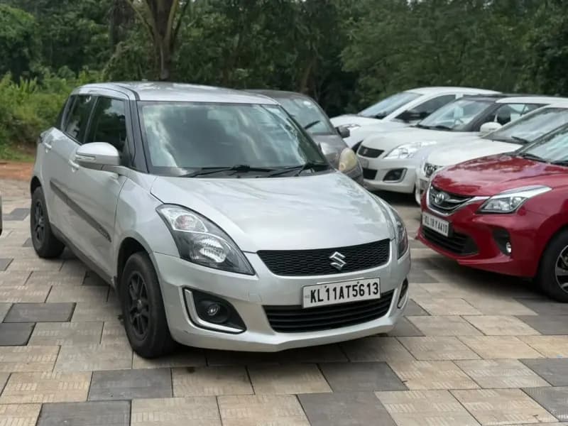 2014 Maruti Suzuki Swift VXi in silver for sale in Edoor, Kannur