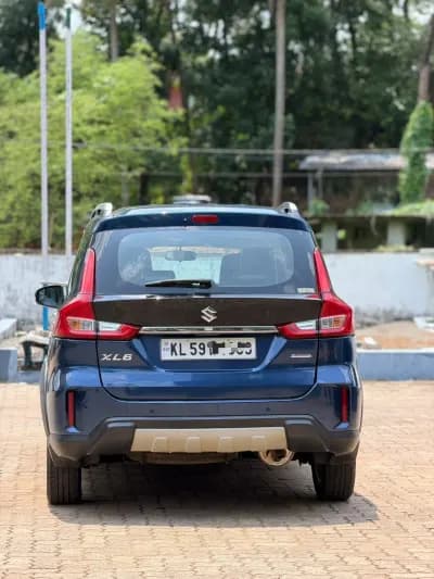 2020 Maruti Suzuki XL6 Zeta petrol in blue, rear view – RR Motors, Iritty, Kannur