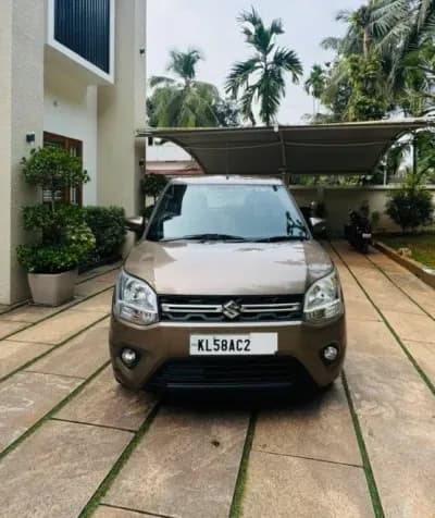 2019 Maruti Suzuki Wagon R ZXi petrol in brown, front view – Car City, Mattanur, Kannur