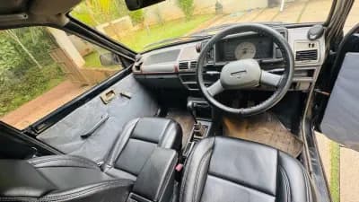 2013 Maruti Suzuki 800 AC petrol in black, dashboard and steering – Car City, Mattanur, Kannur