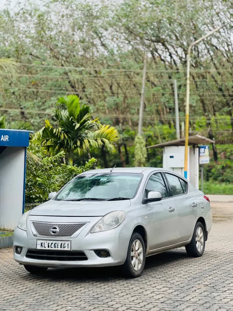 2014 Nissan Sunny Xv in slilver for sale in Iritty, Kannur